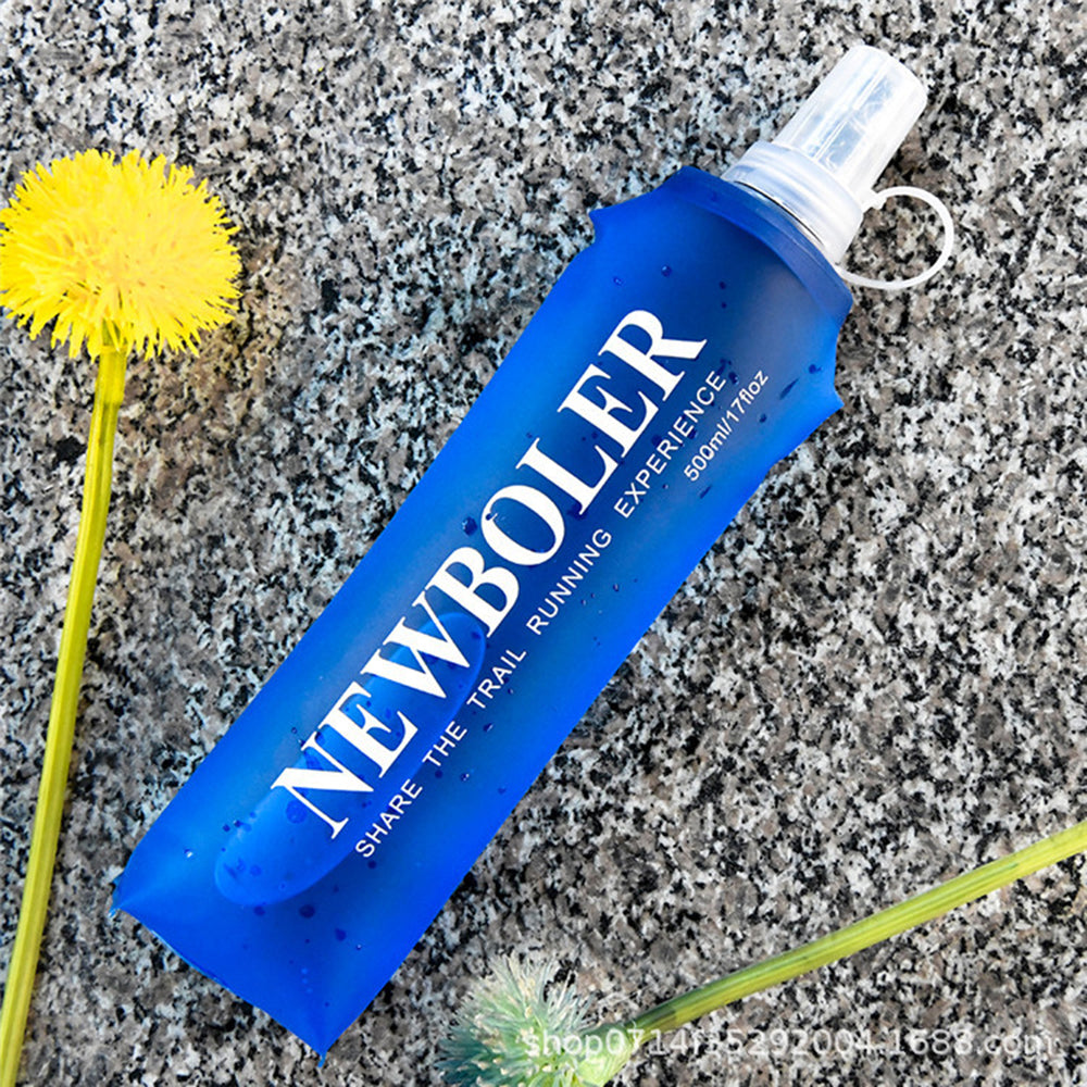 NEWBOLER RUN041 500ML Water Bottle Sports Soft TPU Flask for Hiking Running (BPA-Free, NO FDA Certified) NEWBOLER RUN041 500ML Water Bottle Sports Soft TPU Flask for Hiking Running (BPA-Free, NO FDA Certified)
